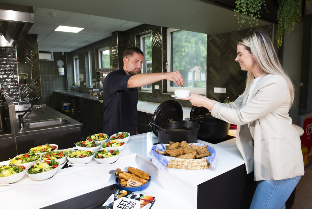 restaurant met gezonde voeding